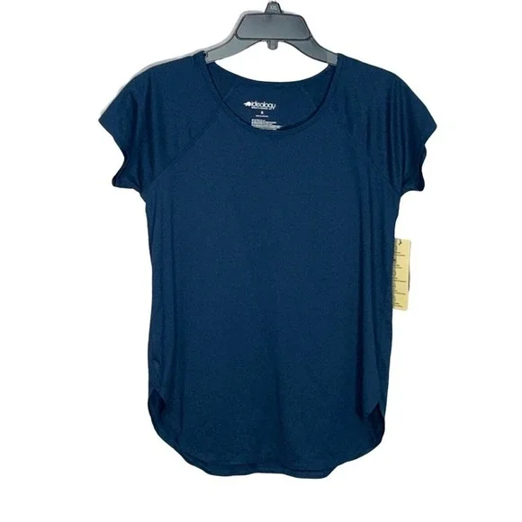 ID Ideology Women's Essentials Sweat Set T-Shirt, Blue S - Picture 2 of 7